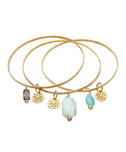 画像をギャラリービューアに読み込む, 【Mirabelle】Niluh バングル:オパール