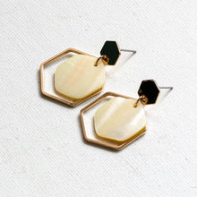 画像をギャラリービューアに読み込む, 【big metal】Deniseヘキサゴンシェルピアス