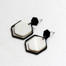 画像をギャラリービューアに読み込む, 【big metal】Deniseヘキサゴンシェルピアス