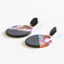 画像をギャラリービューアに読み込む, 【big metal】Audette2トーンレジンピアス