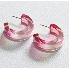 画像をギャラリービューアに読み込む, 【big metal】Celia 2トーンフープピアス