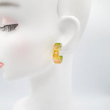 画像をギャラリービューアに読み込む, 【big metal】Celia 2トーンフープピアス