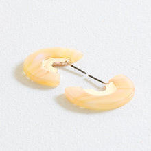 画像をギャラリービューアに読み込む, 【big metal】Anne2トーンレジンメタルピアス