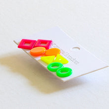 画像をギャラリービューアに読み込む, 【big metal】Corin ジェオメトリカルレジンピアスセット