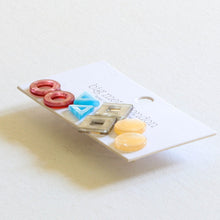 画像をギャラリービューアに読み込む, 【big metal】Corin ジェオメトリカルレジンピアスセット