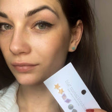 画像をギャラリービューアに読み込む, 【big metal】Dianaレジンピアスセット