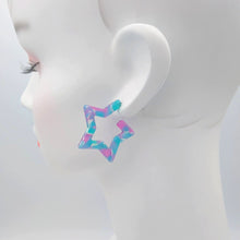 画像をギャラリービューアに読み込む, 【big metal】Chloeスターフープピアス