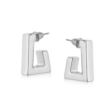 画像をギャラリービューアに読み込む, 【big metal】Arianaメタルスクエアピアス