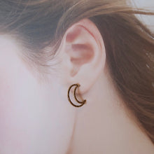 画像をギャラリービューアに読み込む, 【big metal】Chiarra ムーンアンドスターピアス