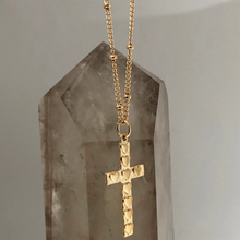 画像をギャラリービューアに読み込む, 【Mirabelle】ハートクロスチャームネックレス