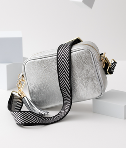 【Elie Beaumont】CROSSBODY BAG：シルバー