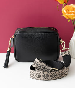 【Elie Beaumont】CROSSBODY BAG：ブラック
