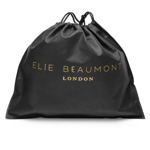 【Elie Beaumont】Quilted Standard Bag：ブラック