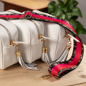【Elie Beaumont】CROSSBODY STRAP：アーミーストライプ