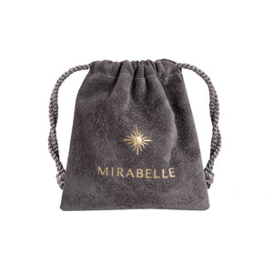 【Mirabelle】3ドロップパールピアス：淡水パール