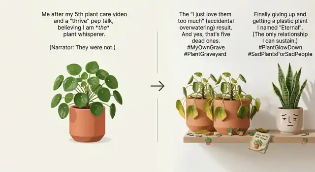 From Plant Whisperer to Plant Graveyard: How to Stop Loving Your Houseplants to Death
